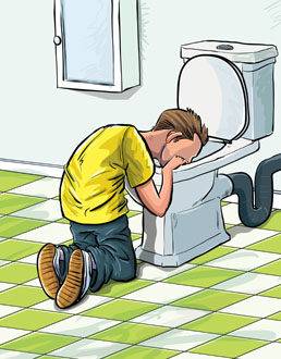 cartoon-teenager-sick-in-toilet-after-drinking-to-much