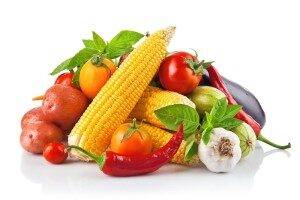 fresh-vegetable-with-leaves-isolated-on-white-background